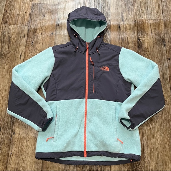 The North Face Women’s Denali Fleece Jacket Size Medium Pale Blue Preowned - Picture 3 of 16